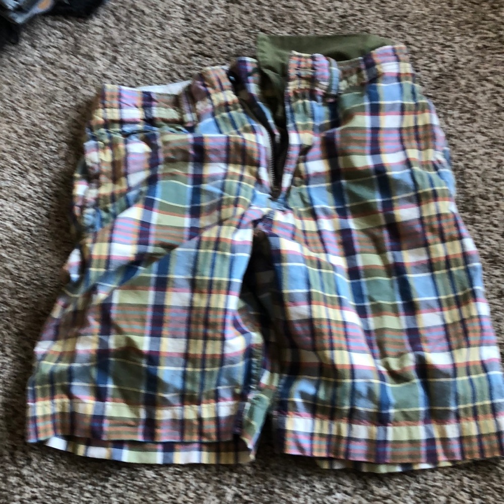 American Eagle plaid shorts